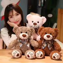 Cute Teddy Bear Plush Toy with Bow Tie 35/50/60CM