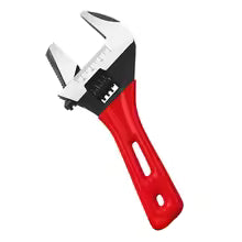 Adjustable Short Handle Ratchet Wrench for Bathroom Pipe Nuts