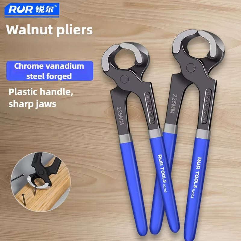 Heavy Duty Pincers Nail Puller Wire Cutter Pliers