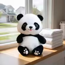 23cm Panda Plush Pillow