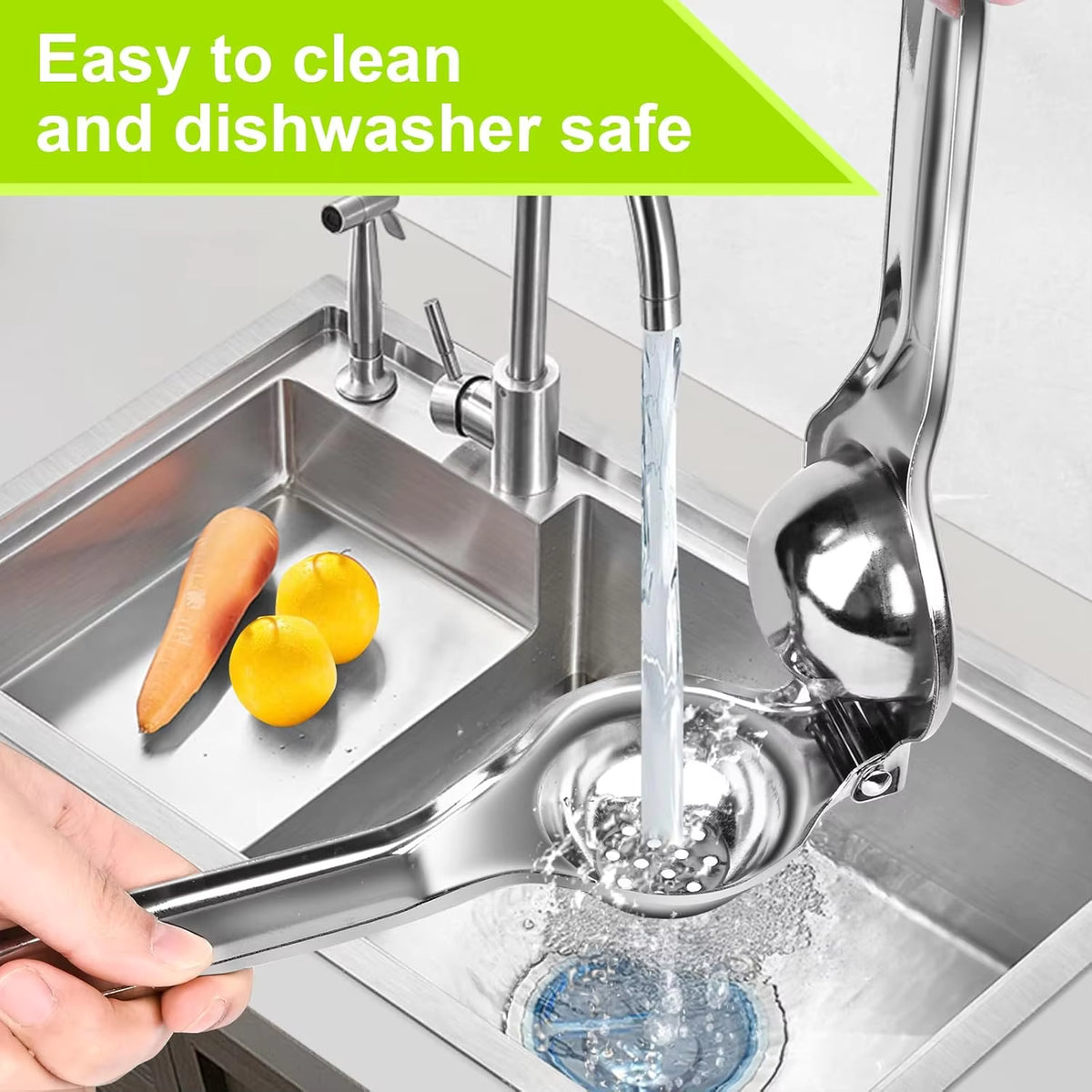 Stainless Steel Lemon Squeezer Citrus Press
