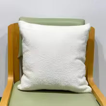45x45CM Teddy Faux Fur Pillow Cover – Soft Cozy Plush Cushion