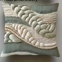 Stylish Rope Pattern Throw Pillow Cover