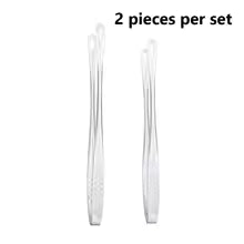 2Pcs Stainless Steel Tongs for Cooking, Non-Slip Grilling BBQ, Serving Salad, Turning Steak & Flipping Food Tongs Kitchen Tool