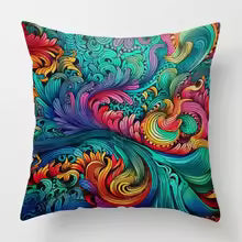 Modern Abstract Decorative Throw Pillow Cover for Sofa