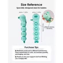 Articulated Crawling Caterpillar Fidget Toy