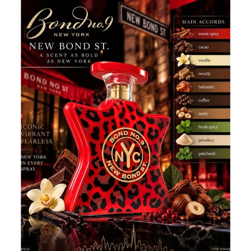 BOND NO. 9 NYC NEW BOND STREET EAU DE PARFUM SPRAY 3.3OZ/100ML