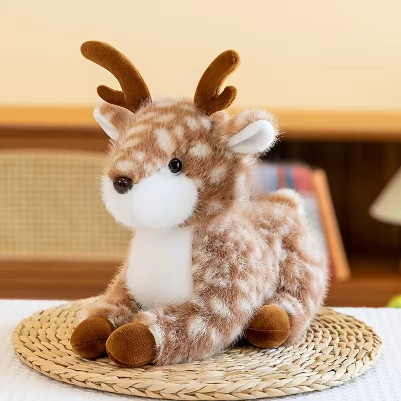 Realistic Deer Plush Toy 10 Inch
