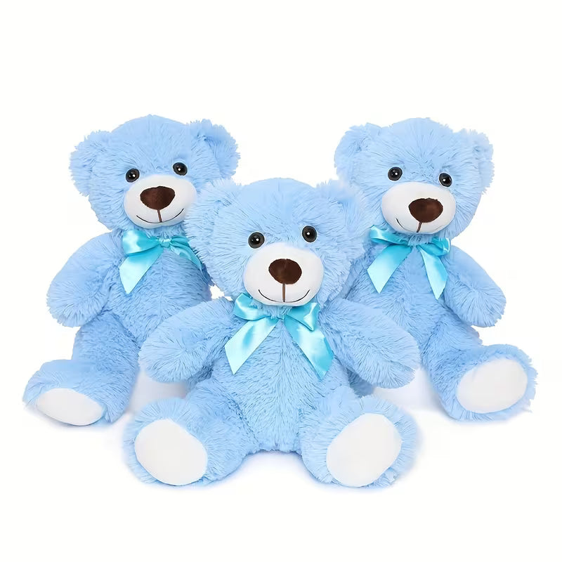 Blue Teddy Bear Plush Toy