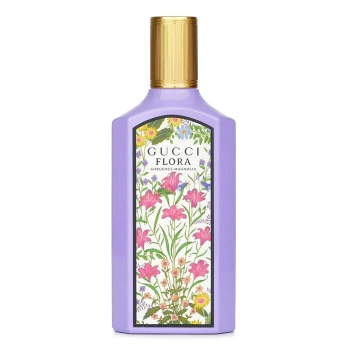 Flora Gorgeous Magnolia by Gucci Eau De Parfum Spray 3.3 oz / e 100 ml-